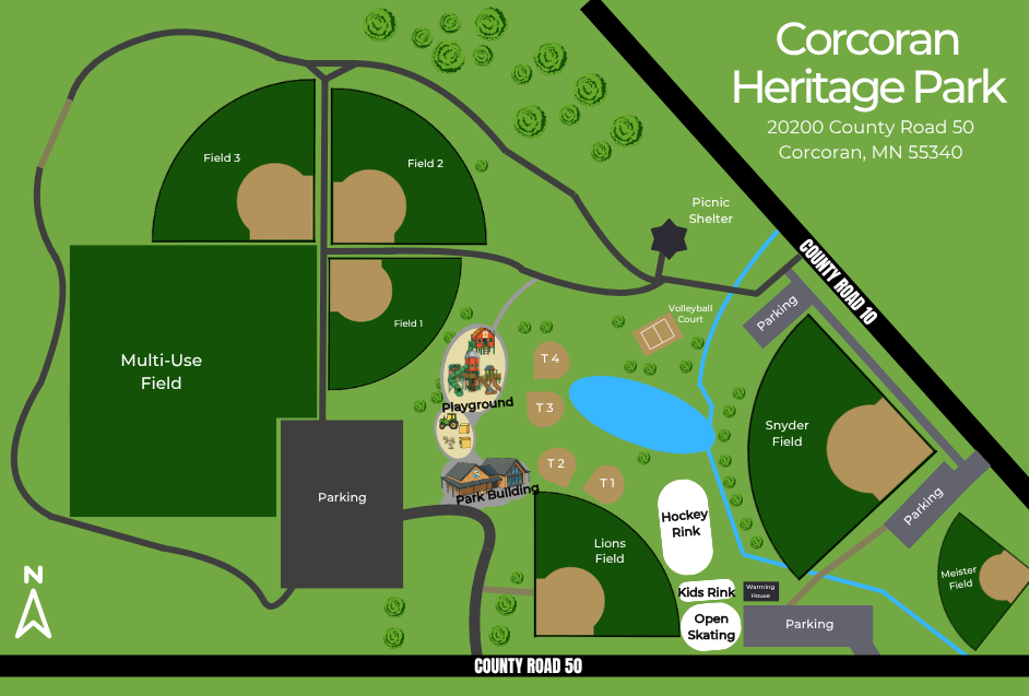 2026 Heritage Park Map